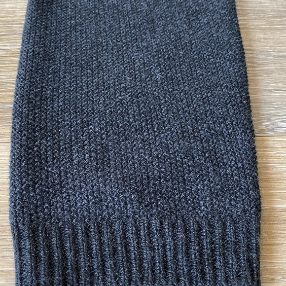 Loro Piana Custom Charcoal Gray Cardigan